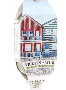Conserva Filetes de atum com abacaxi e hortelã em azeite