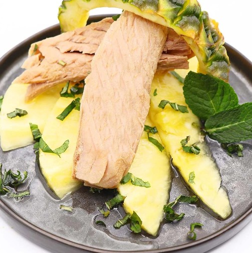 Conserva Filetes de atum com abacaxi e hortelã em azeite - Image 3