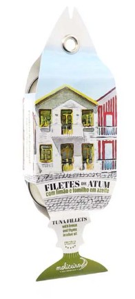Conserva Filetes de atum com limão e tomilho em azeite