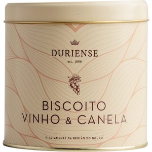 Biscoito de Vinho e Canela lata 150 g Duriense